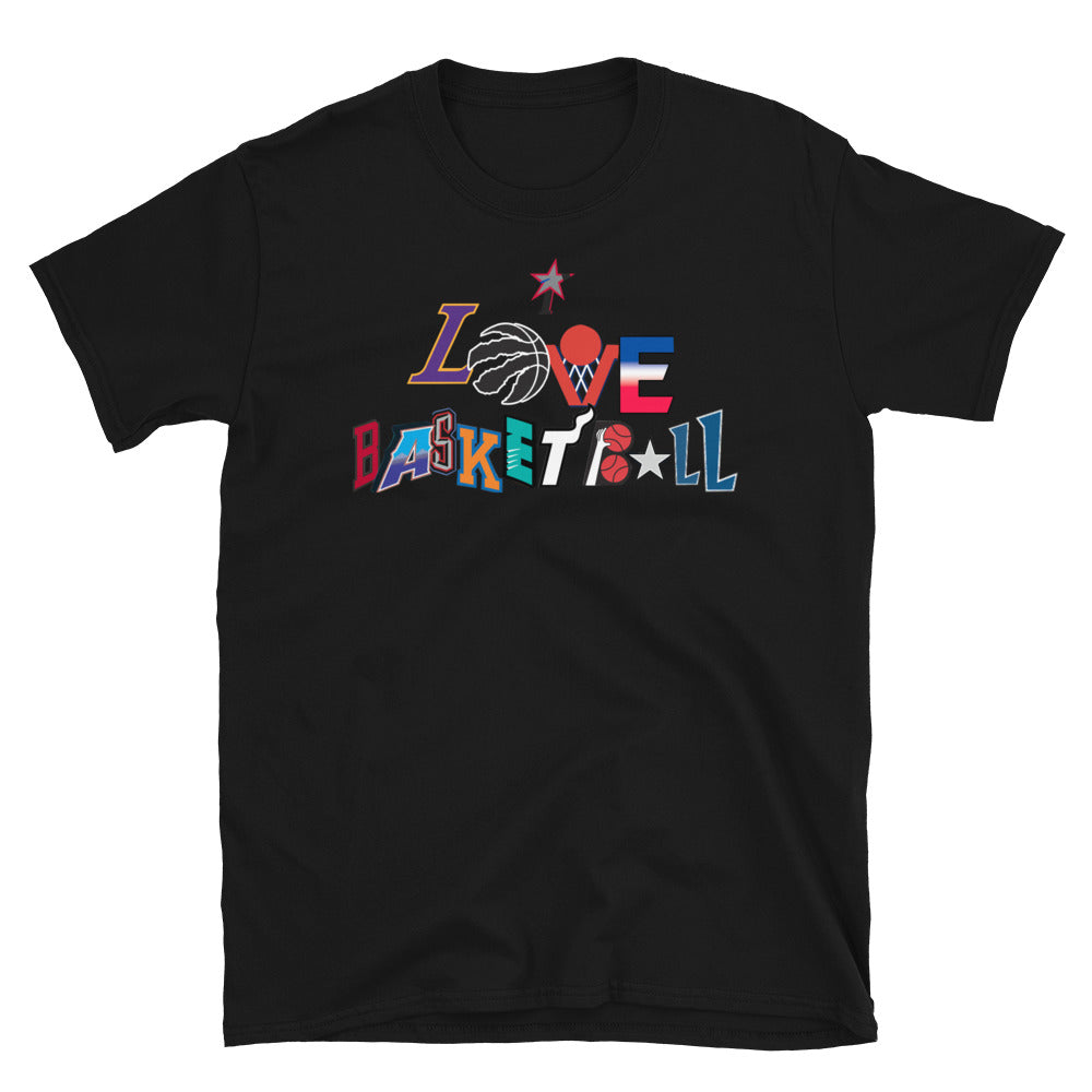 I LOVE BASKETBALL T-SHIRT